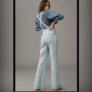 Lee Light Blue Denim Overalls